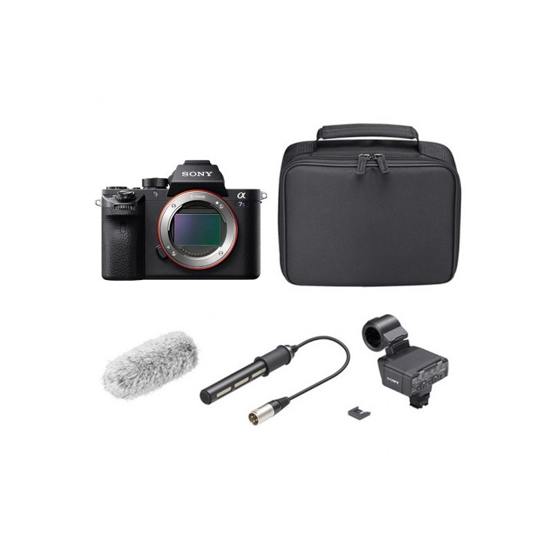 Sony Alpha A7s Mark II Body + XLR-K2M Mic Kit